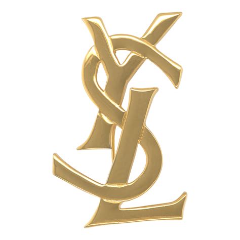 ysl lgo|YSL shirt logo.